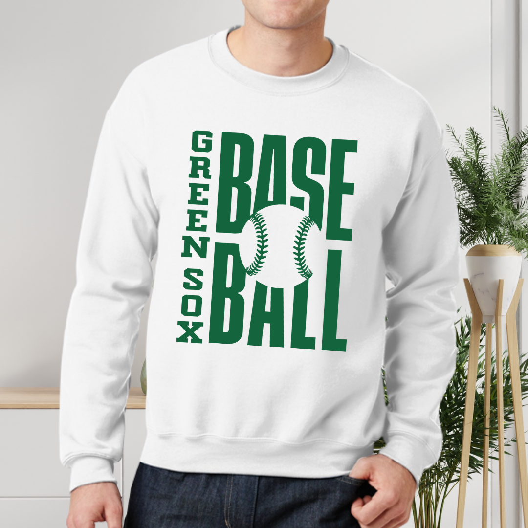 Green Sox Tall Ball Crewneck