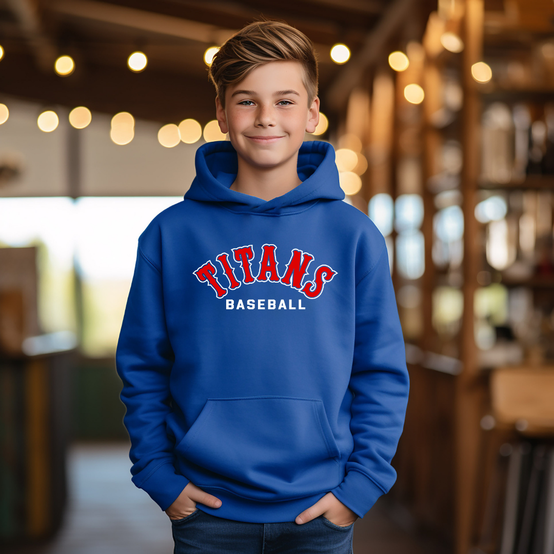 Grove City Titans Baseball Hoodie Style 4