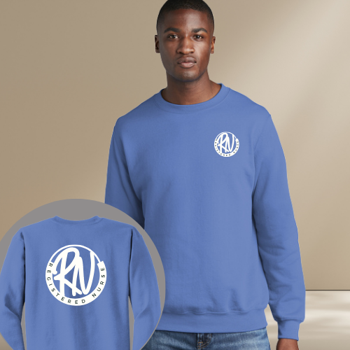 Nursing Crewneck Light Blue