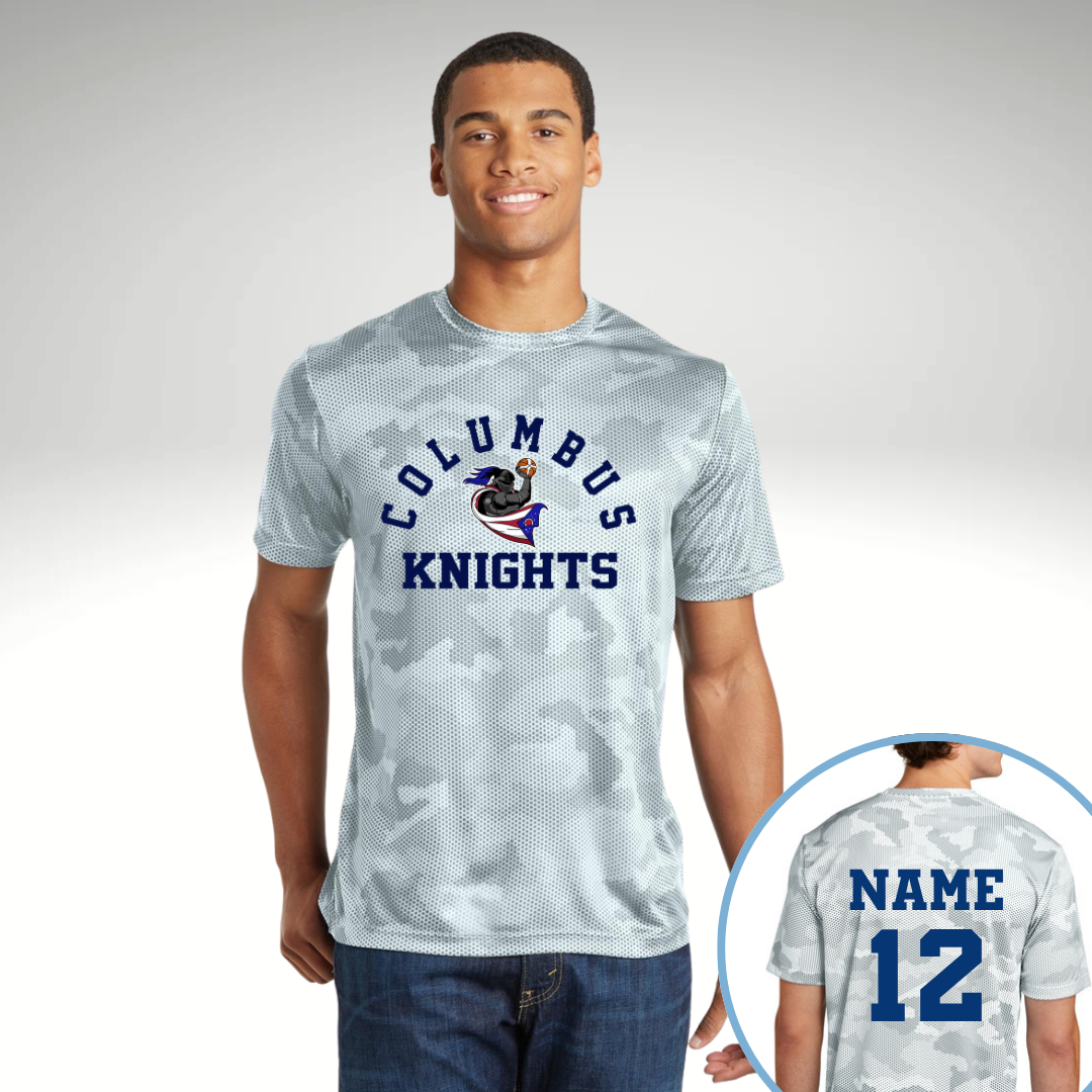 Columbus Knights Tee Camohex Style 2
