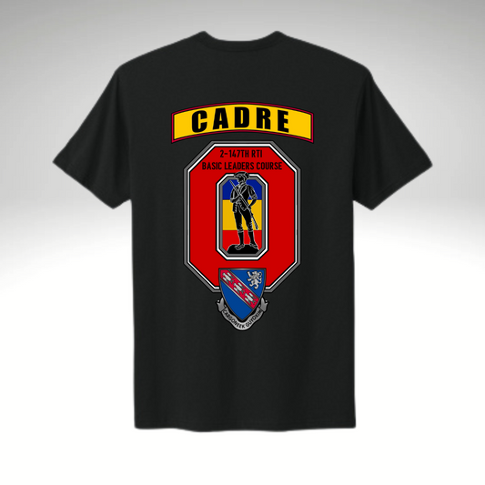 147TH RTI BLC CADRE Black Tee