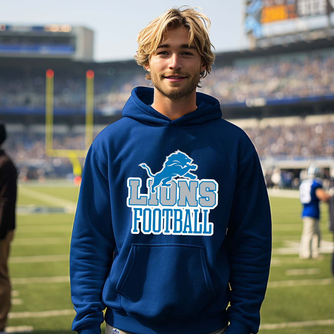 DFL Lions Football Hoodie
