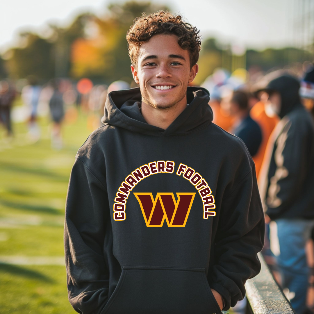 DFL Commanders Football Hoodie