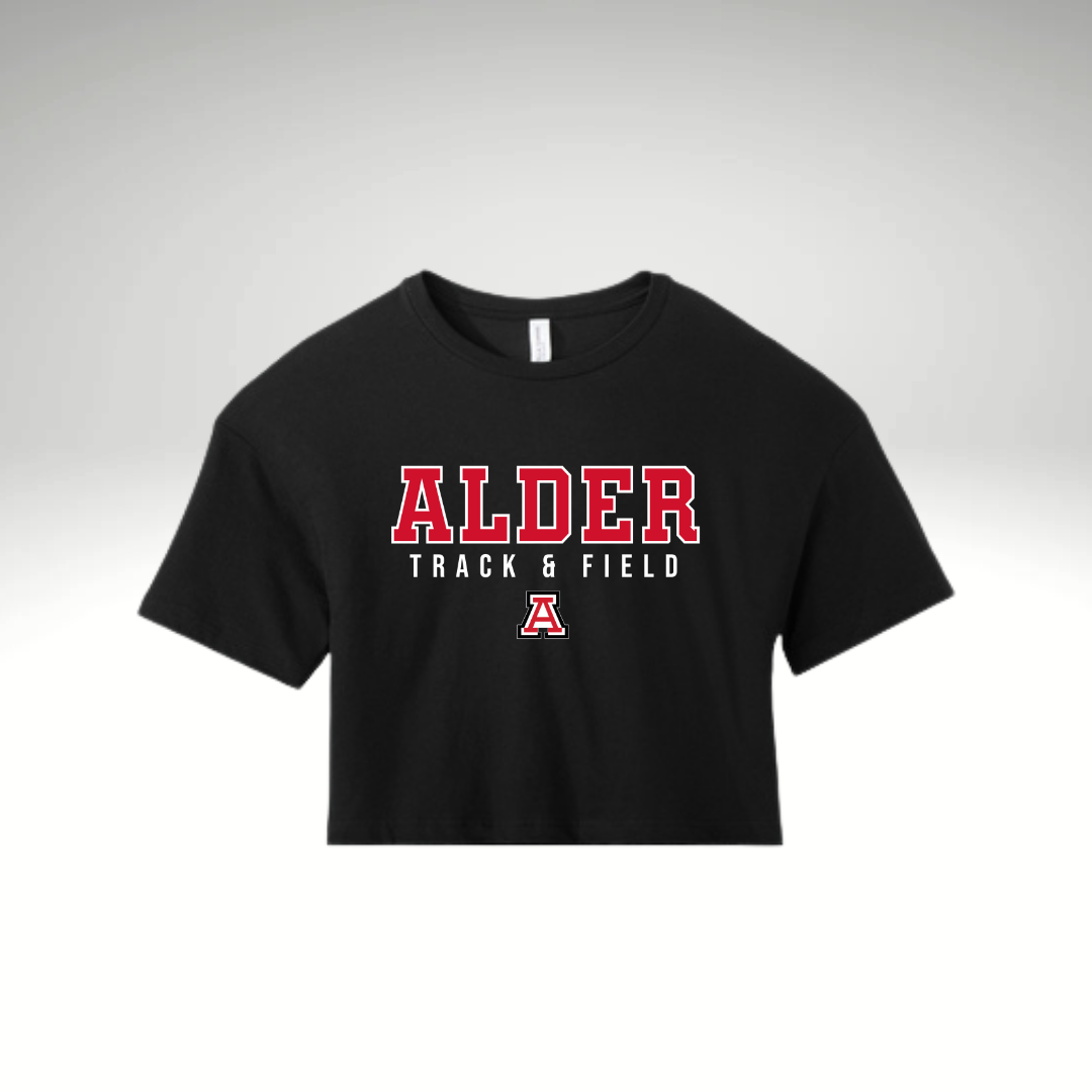 Alder Track & Field Crop Tee 3