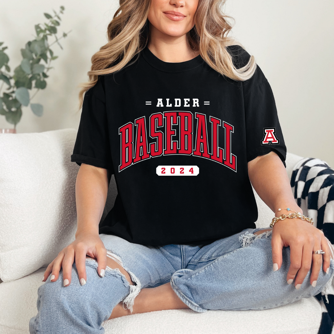 Alder Baseball 2024 Tee