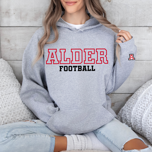 Alder Football Hoodie