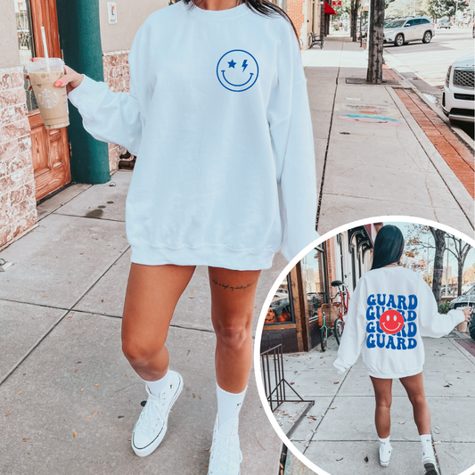 Grove City SMILEY Crewneck Sweatshirt