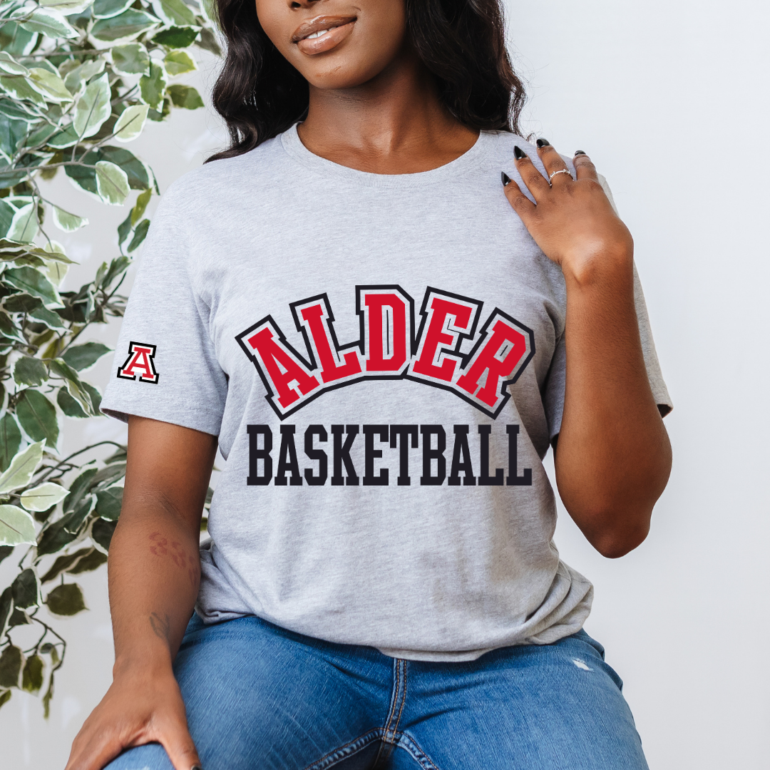 Alder Basketball Tee