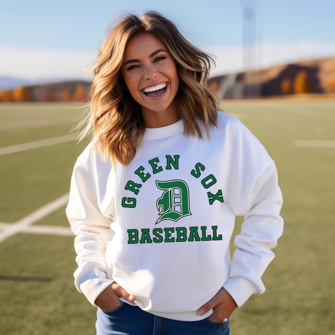 Green Sox Crewneck Sweatshirt Style 7