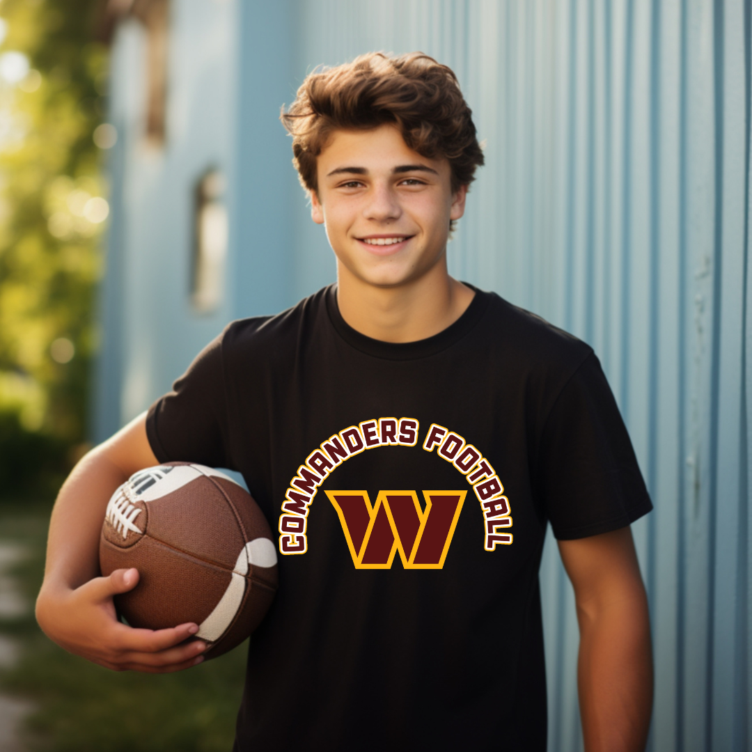 DFL Commanders Football Tee