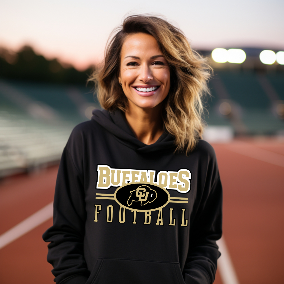 DFL Buffaloes Football Hoodie
