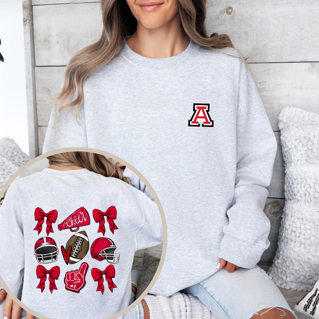Alder Cheer Pretty Pep Crewneck Sweatshirt