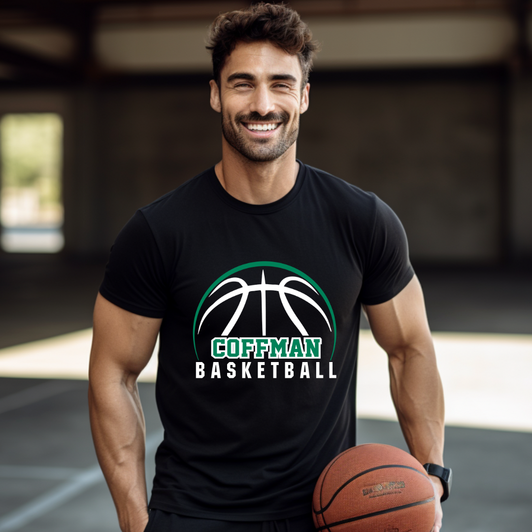 Coffman Basketball Tee Style 1