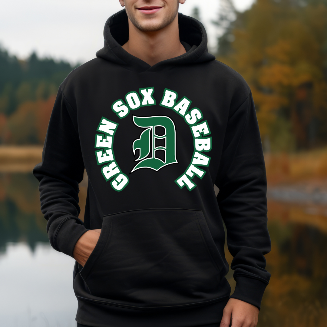 Green Sox "D" Hoodie