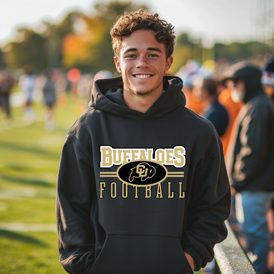 DFL Buffaloes Football Hoodie