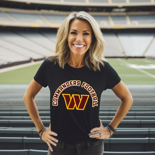 DFL Commanders Football Tee