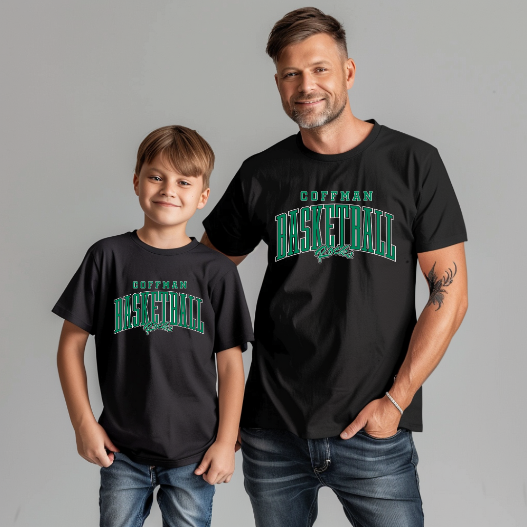 Coffman Basketball Tee Style 6