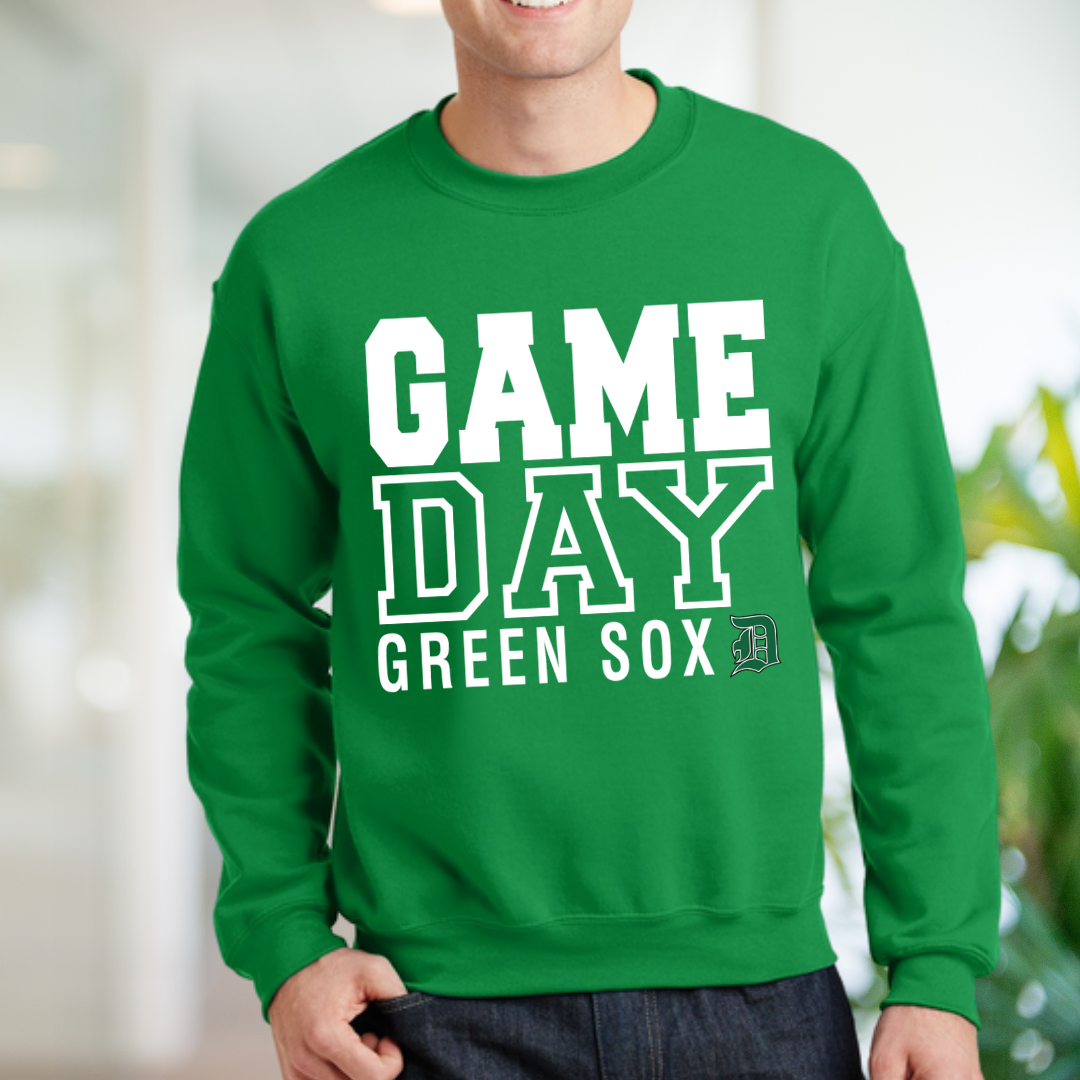 Green Sox Game Day Crewneck