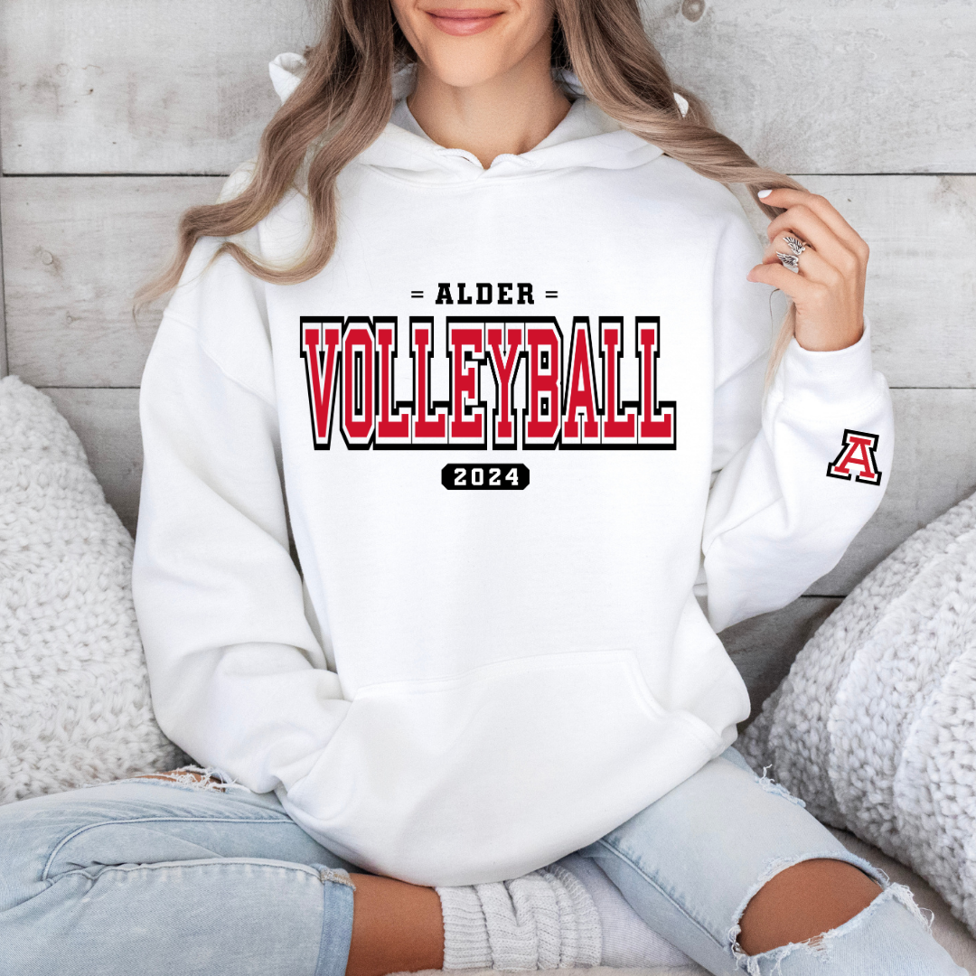 Alder Volleyball 2024 Hoodie