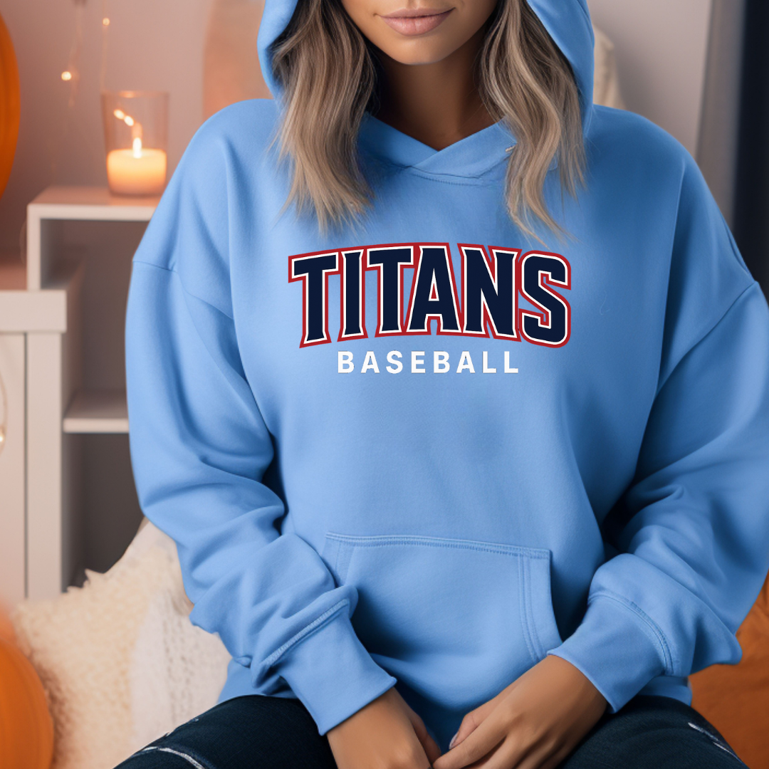 Grove City Titans Baseball Hoodie Style 2