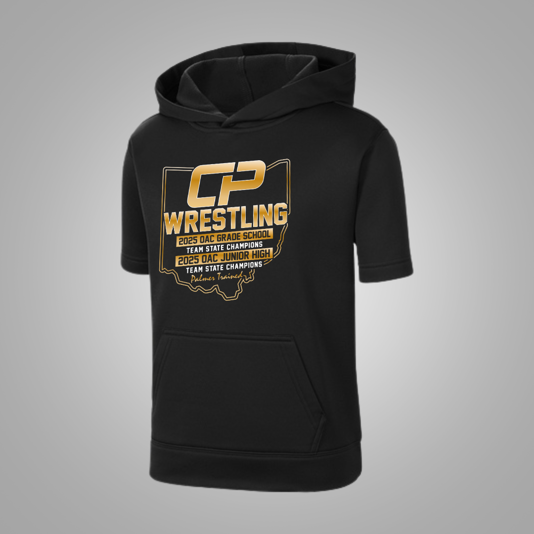 CP Wrestling Academy Short Sleeve Hoodie