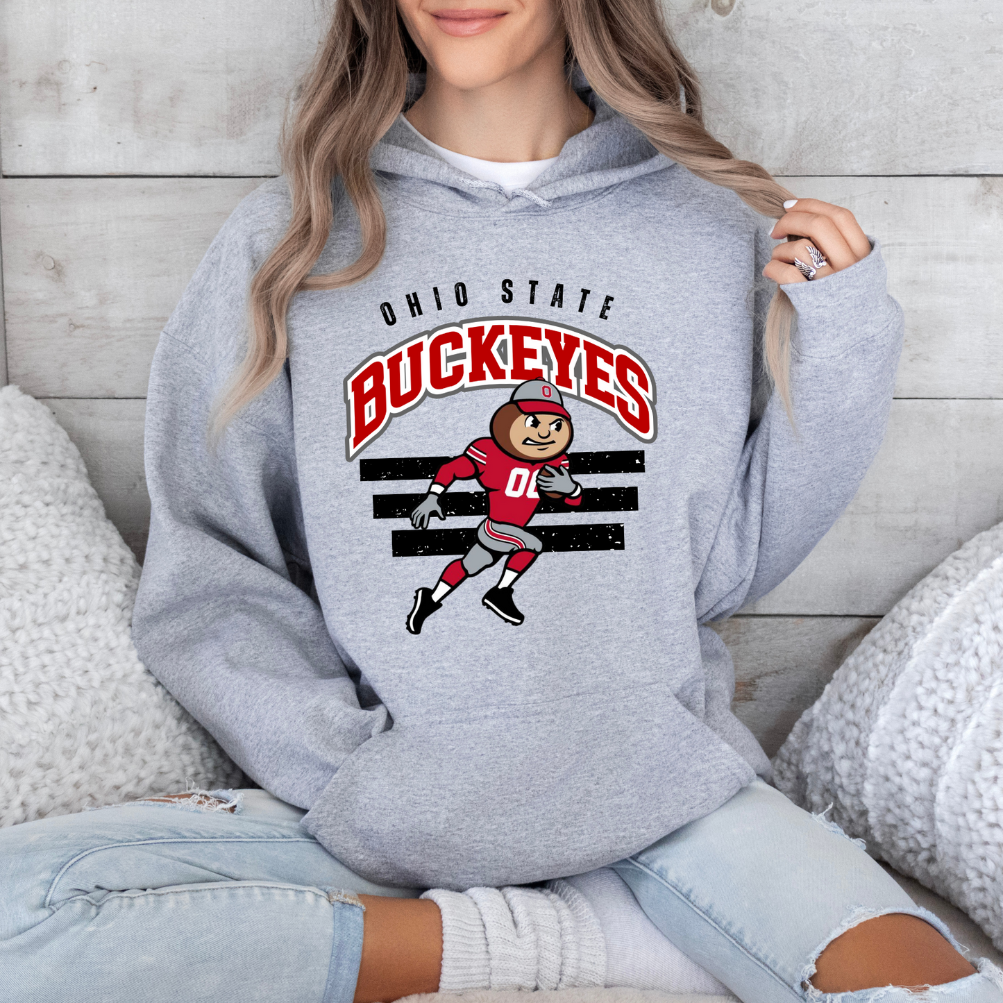 DFL Buckeyes Vintage Hoodie