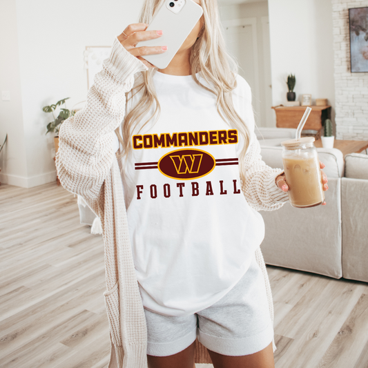DFL Commanders Football Tee