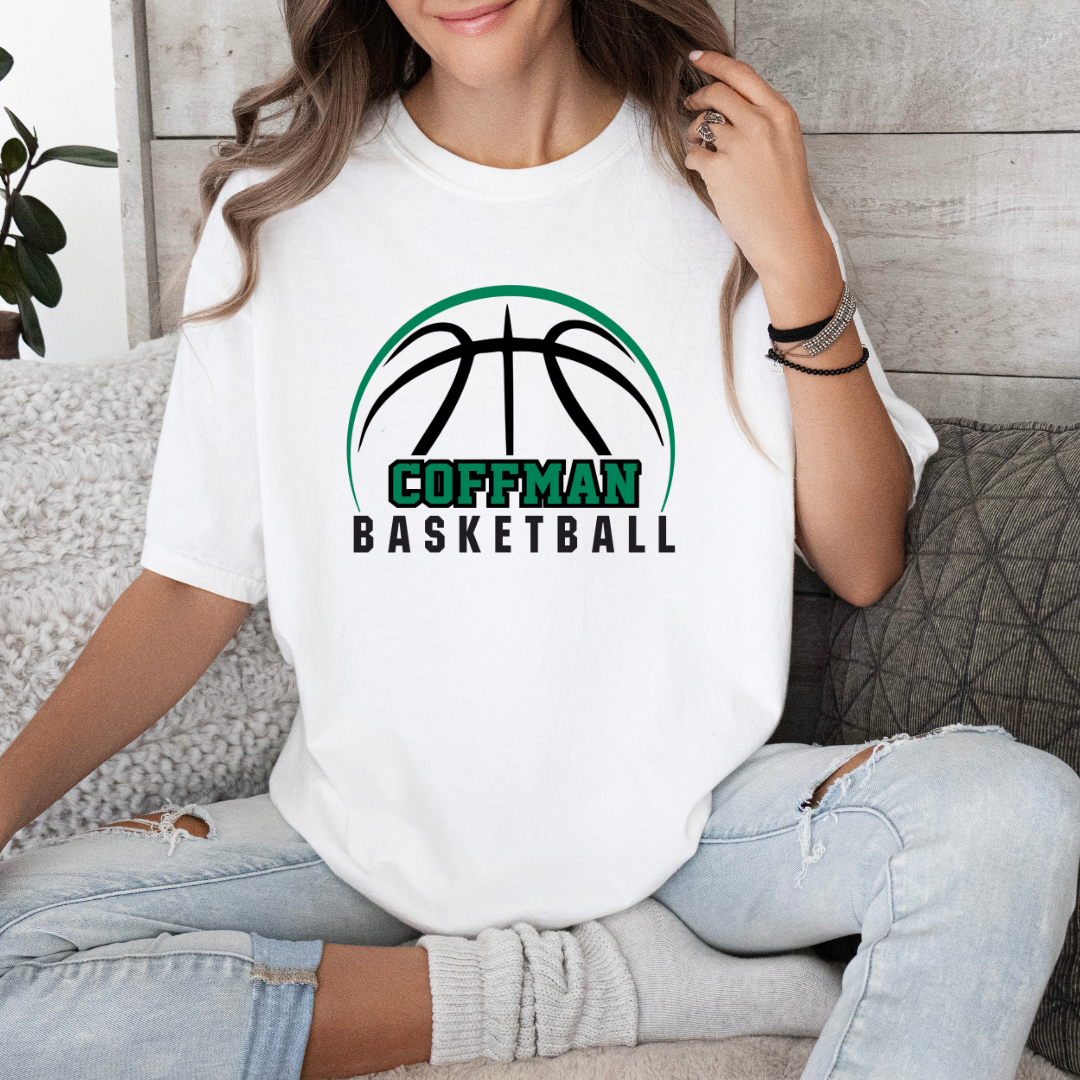 Coffman Basketball Tee Style 1