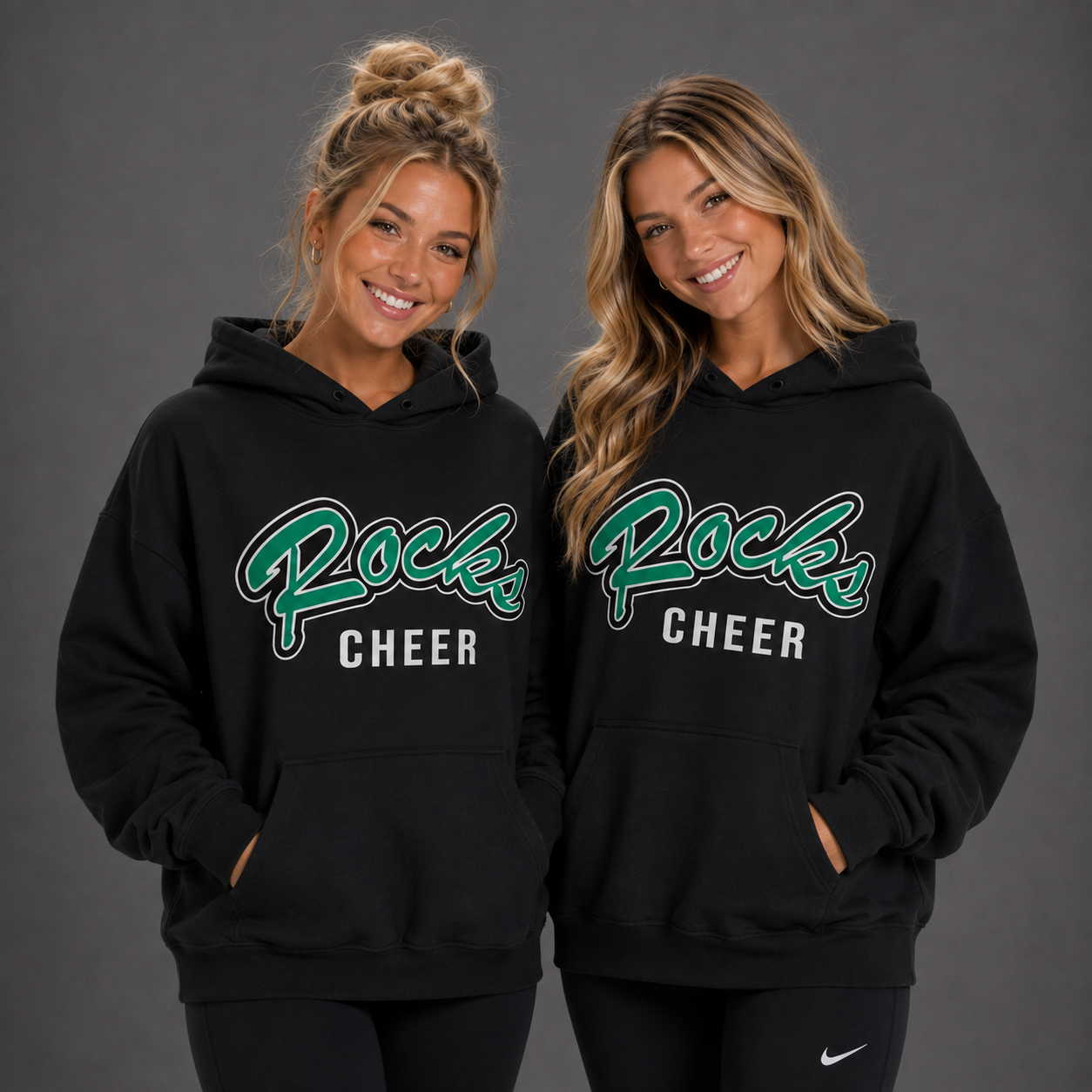 Dublin Coffman Cheer Hoodie - Vintage Logo
