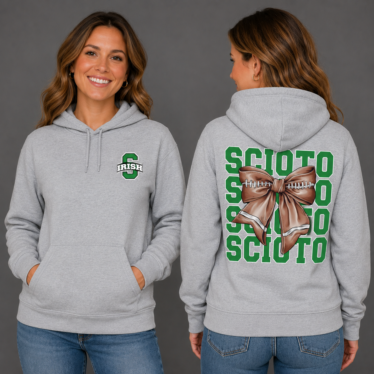 Dublin Scioto Hoodie - Pretty Prep Football