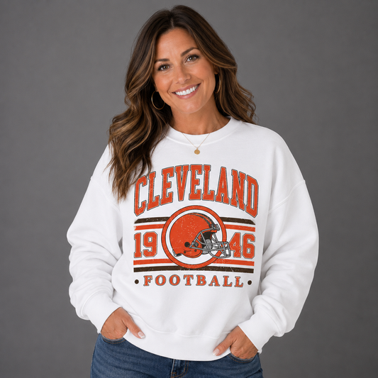 DFL Browns Vintage Crewneck Sweatshirt