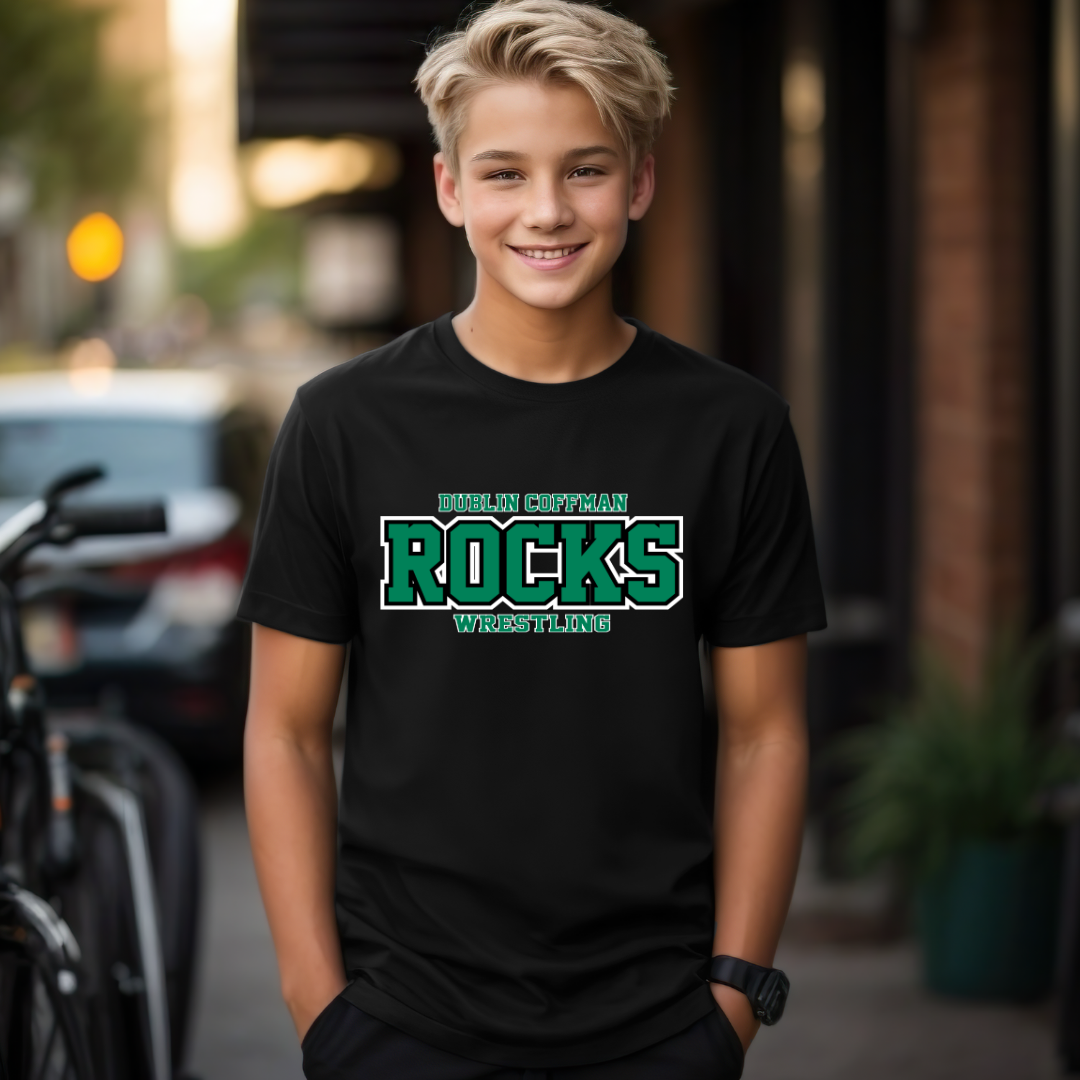 Coffman Wrestling Tee Style 2