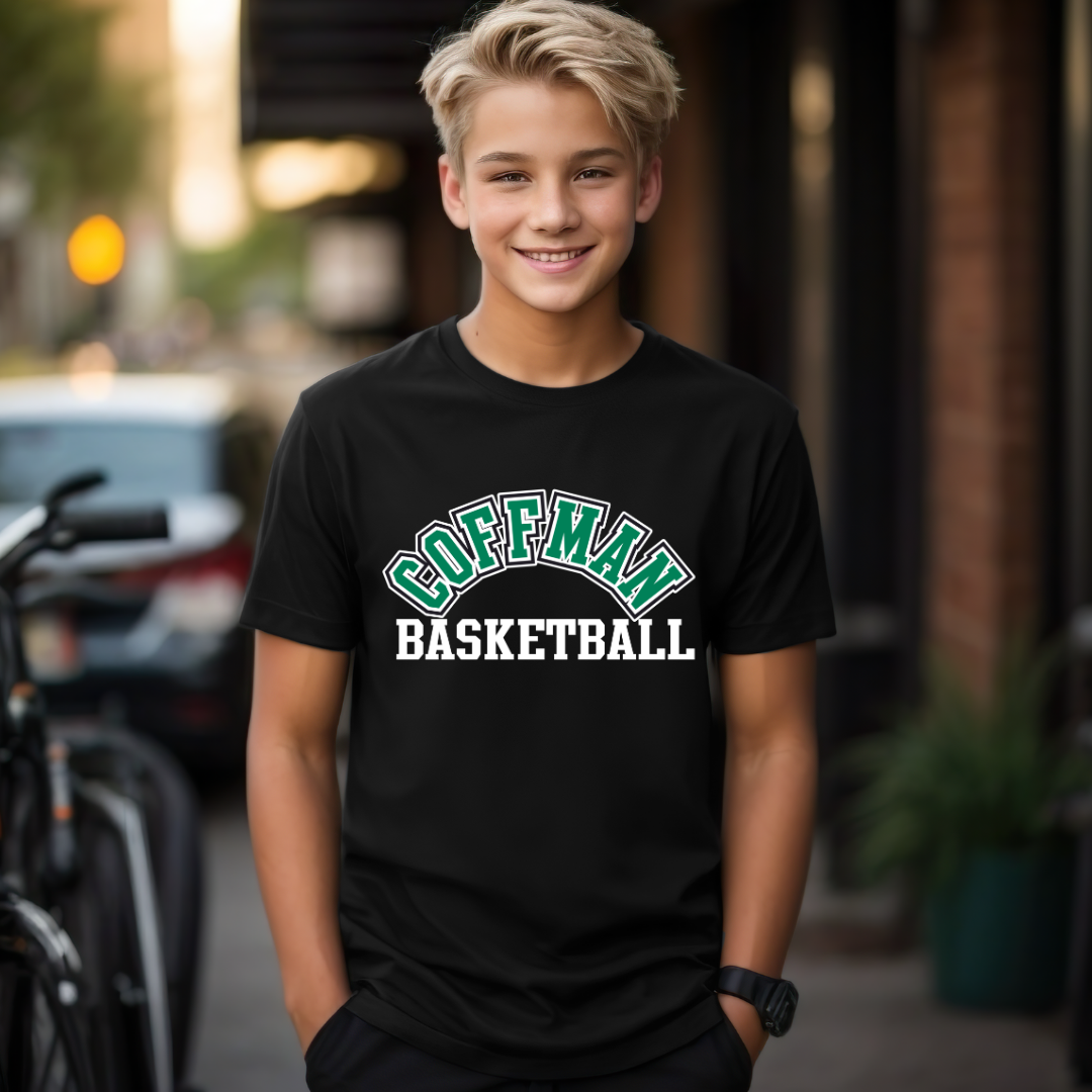 Coffman Basketball Tee Style 2