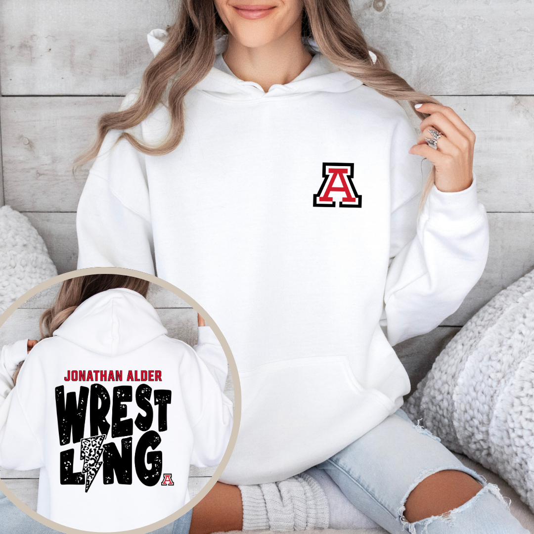 Alder Wrestling BOLT Hoodie