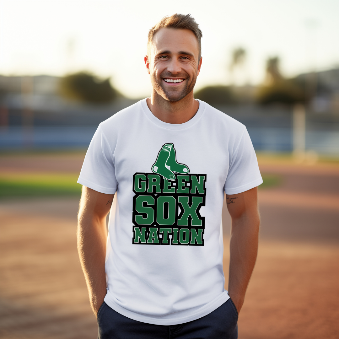 Green Sox Tee Style 8