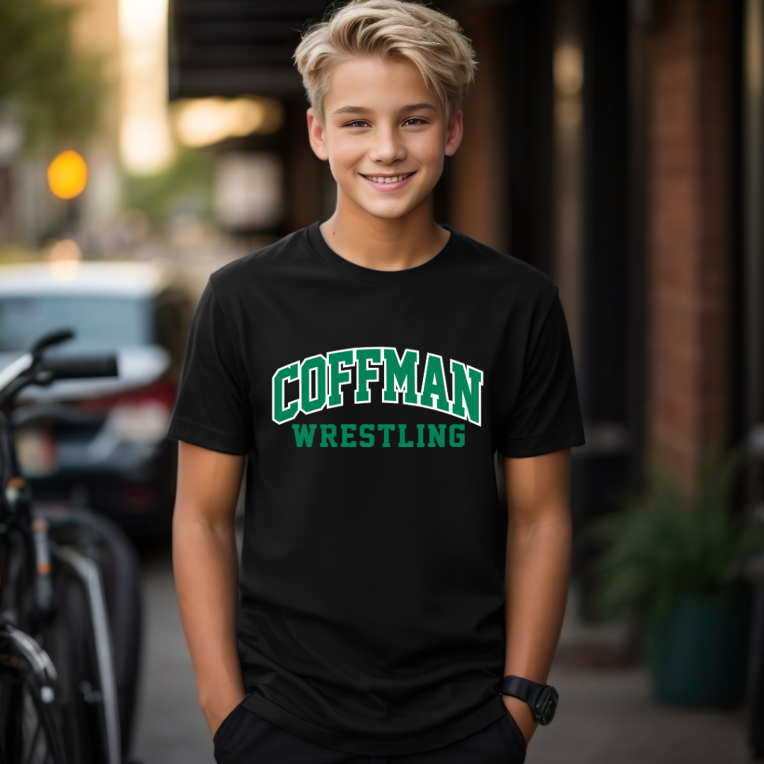 Coffman Wrestling Tee Style 5