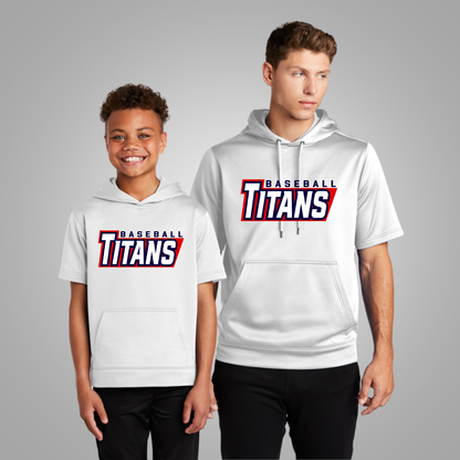 Grove City Titans Short Sleeve Hoodie Style 3