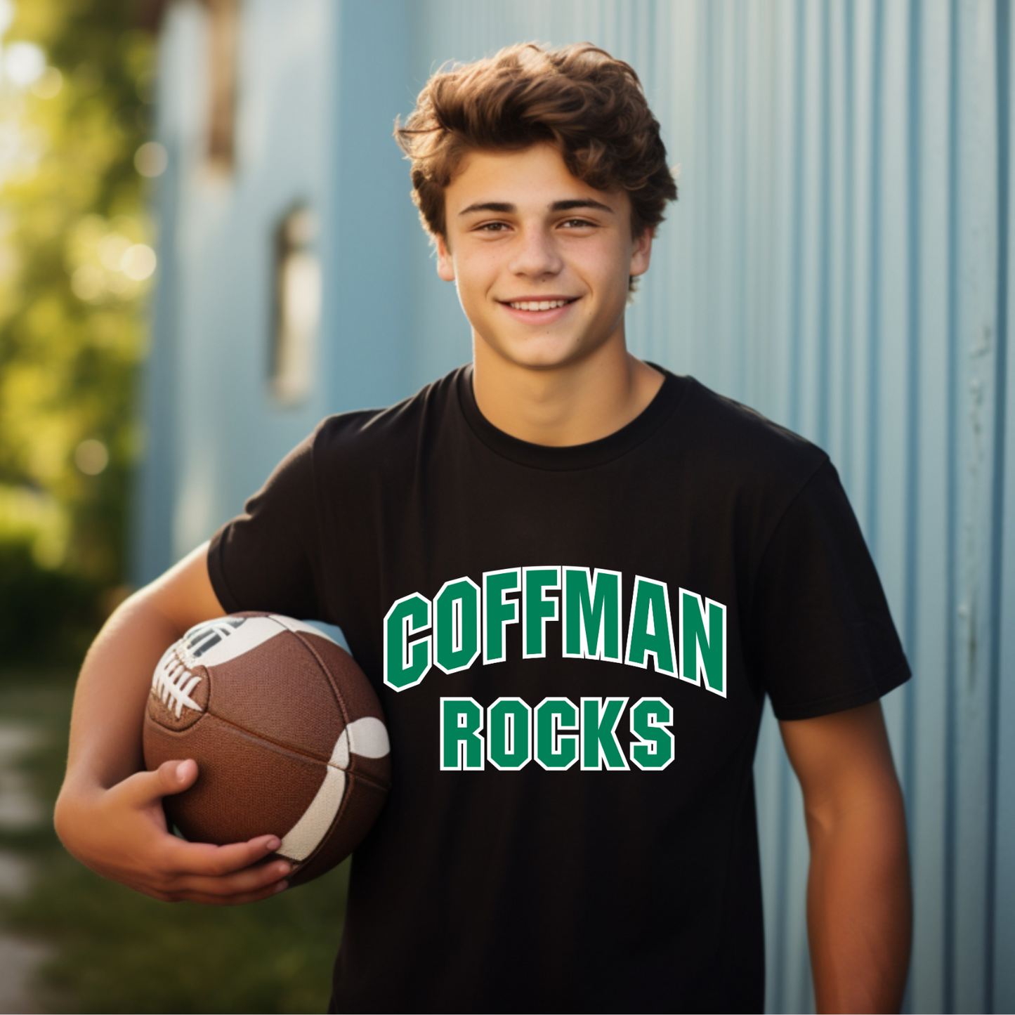 Coffman Football Tee