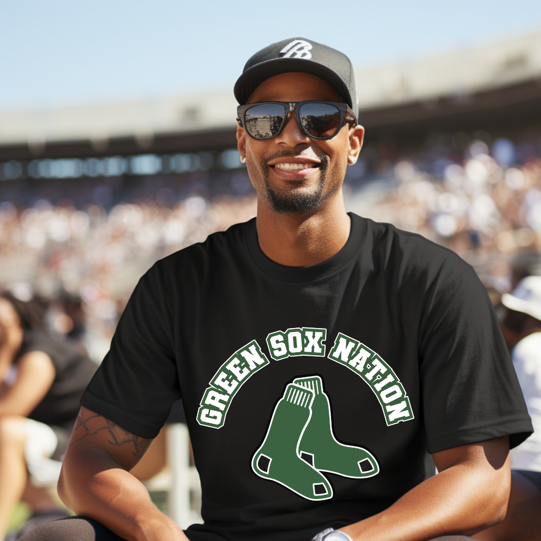 Green Sox Tee Style 4