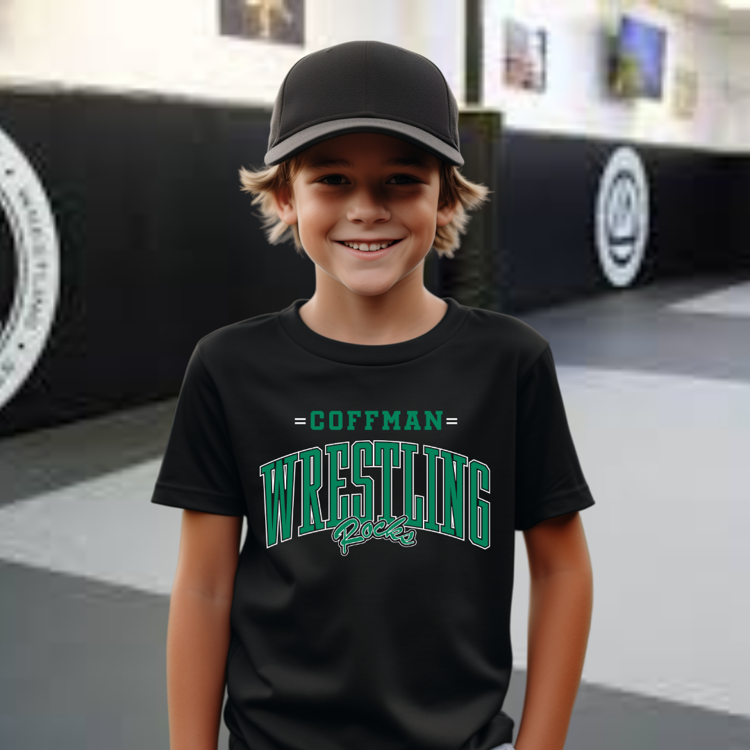 Coffman Wrestling Tee Style 7