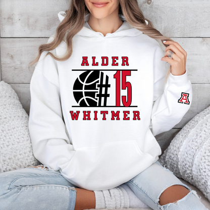 Alder Basketball Player Hoodie