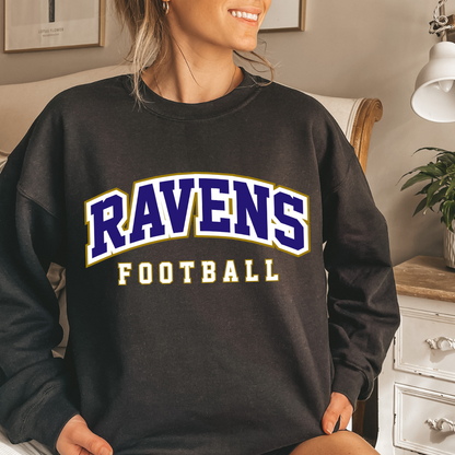 Ravens Football Crewneck Sweatshirt