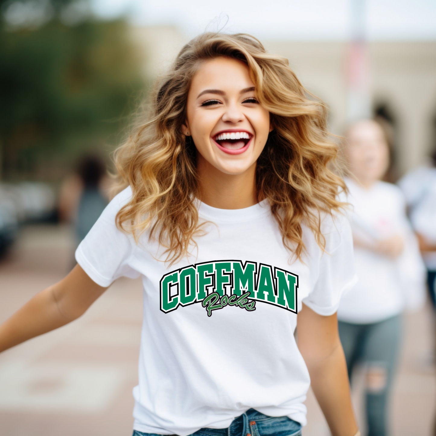 Coffman Football Tee