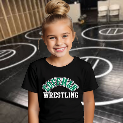 Coffman Wrestling Tee Style 3