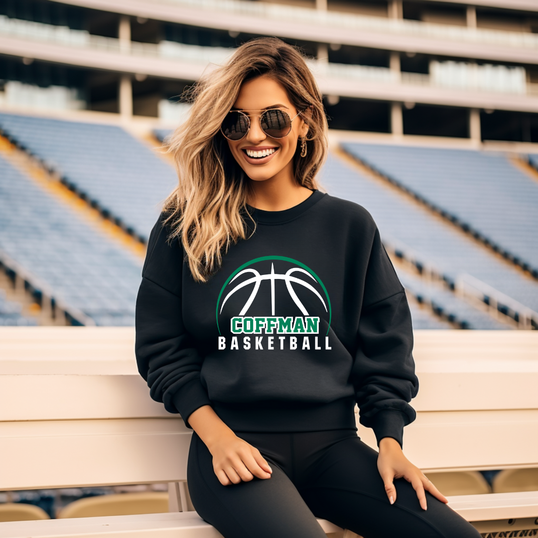 Coffman Basketball Crewneck Sweatshirt Style 1