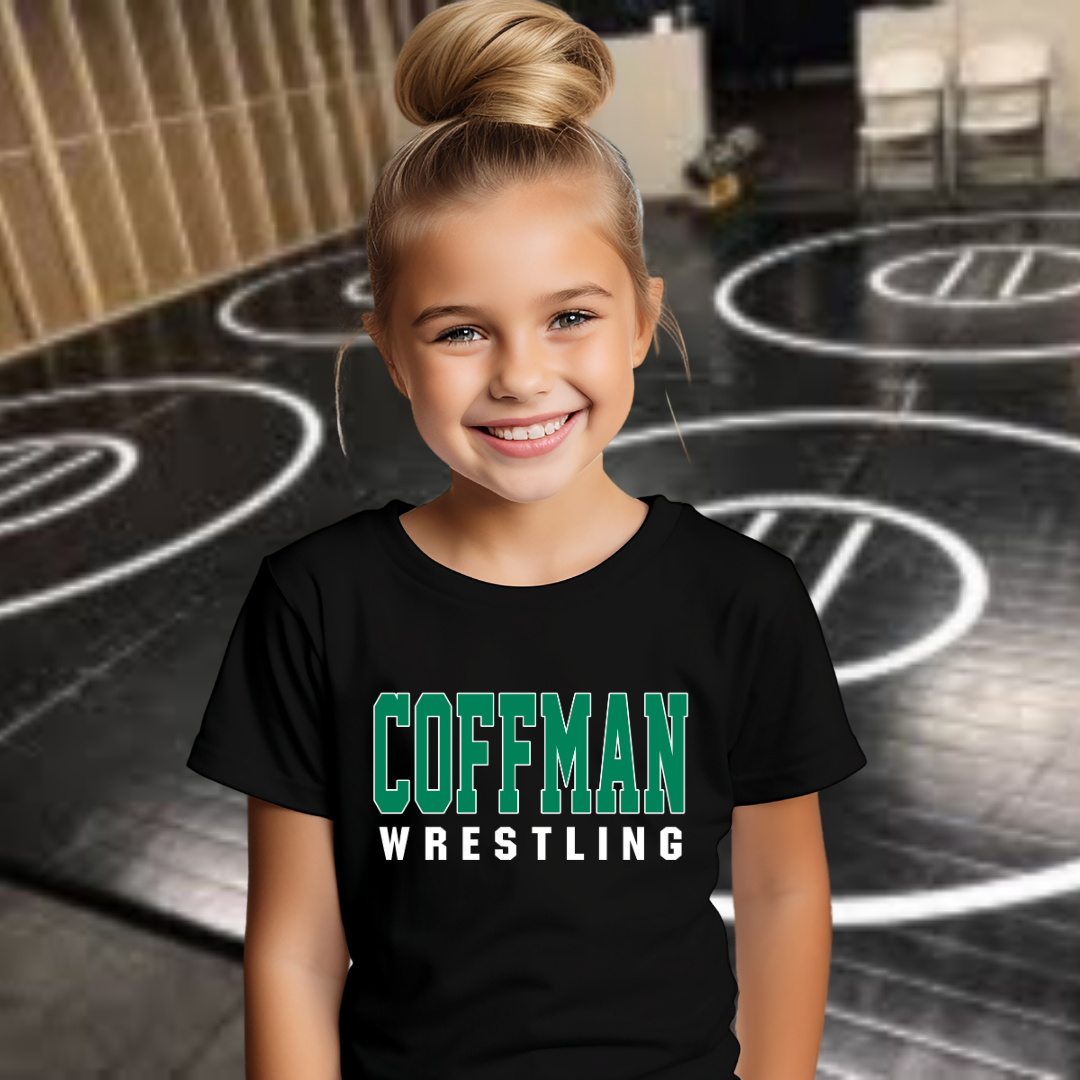 Coffman Wrestling Tee Style 6