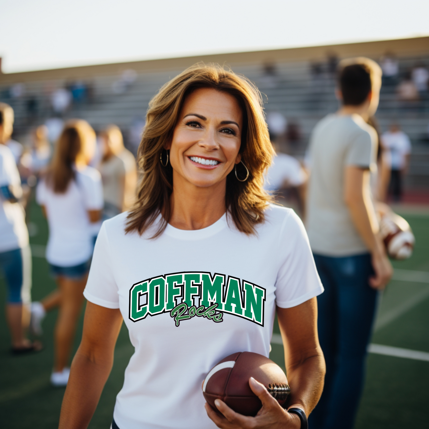 Coffman Football Tee