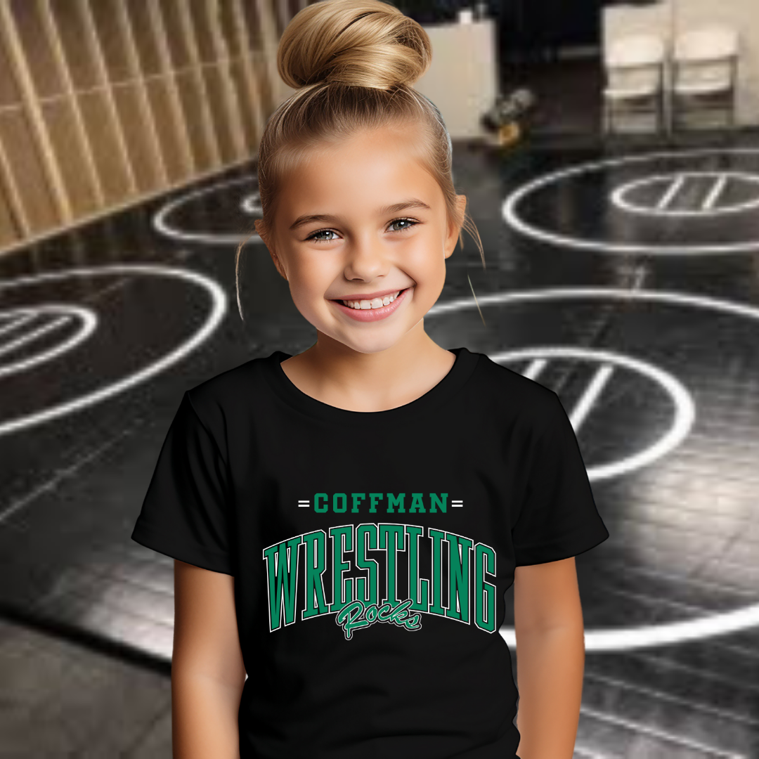 Coffman Wrestling Tee Style 7