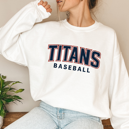 Grove City Titans Baseball Crewneck Style 2