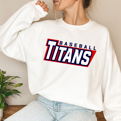Grove City Titans Baseball Crewneck Style 3